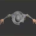 Wise Old Man Old Man Ancient Old Man Ancient Wise Warlock Taoist priest wizard mage 3d model
