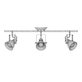 Modern Black Track Spotlights With Three Adjustable Heads For Home Interior Lighting Design 3d model