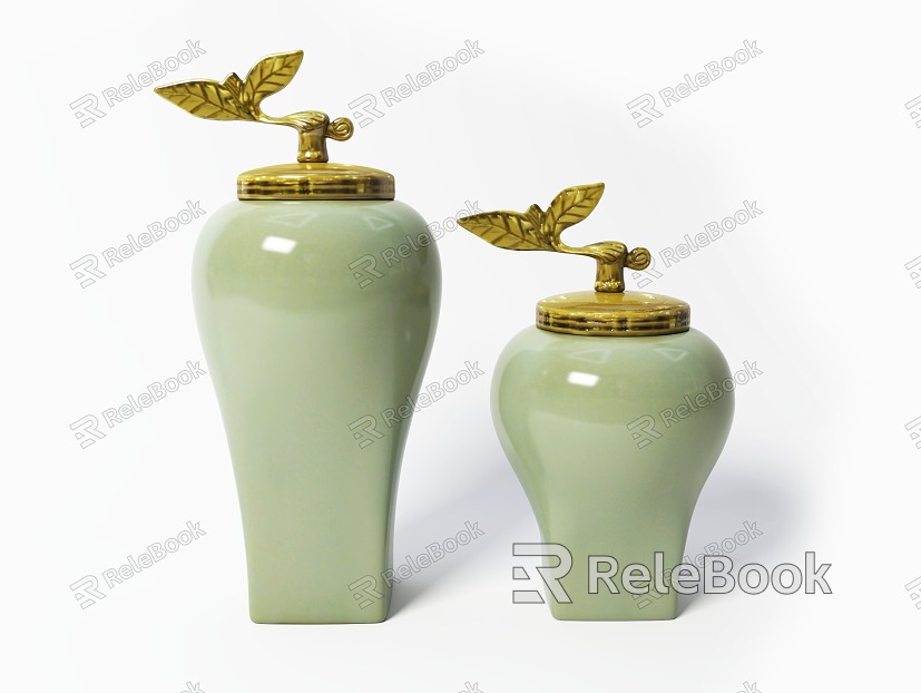 New Chinese Ceramic Ornaments model