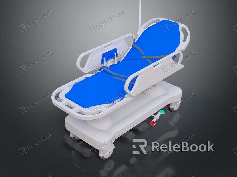 Modern Hospital Bed Hospital Bed Medical Bed Patient Bed model