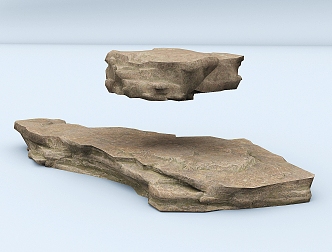 Rock Stone Shale 3d model