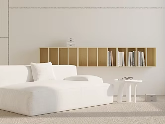 Modern single sofa 3d model