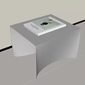 Modern Side Table Corner Table Small Coffee Table Ornaments 3d model