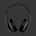 Premium Modern Headphones With Leather Headband Comfortable Ear Cups And High Quality Sound