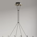 Modern Chandelier Simple Chandelier 3d model