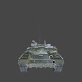 Russian main battle tank 3d model