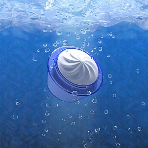 Moisturizer Cream Moisturizer Falling on the Bottom of the Sea 3d model