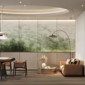 Modern Luxury Hotel Chess And Card Room With Comfortable Lounge Area And Exquisite Interior Design