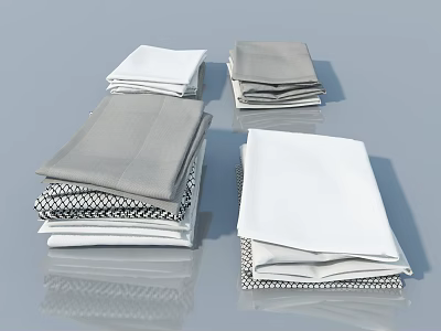 Clothing collocation 3d model