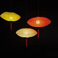 Colorful Hanging Chandeliers with Various Shapes Soft Lighting and Elegant Designs