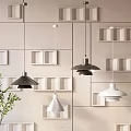 Modern chandelier 3d model