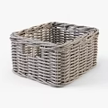 Multiple Colors Handwoven Wicker Storage Baskets For Home Organization And Decor