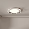 Stylish Modern Lighting Combinations With Sleek Circular Curved And Linear Ceiling Light Designs 3d model