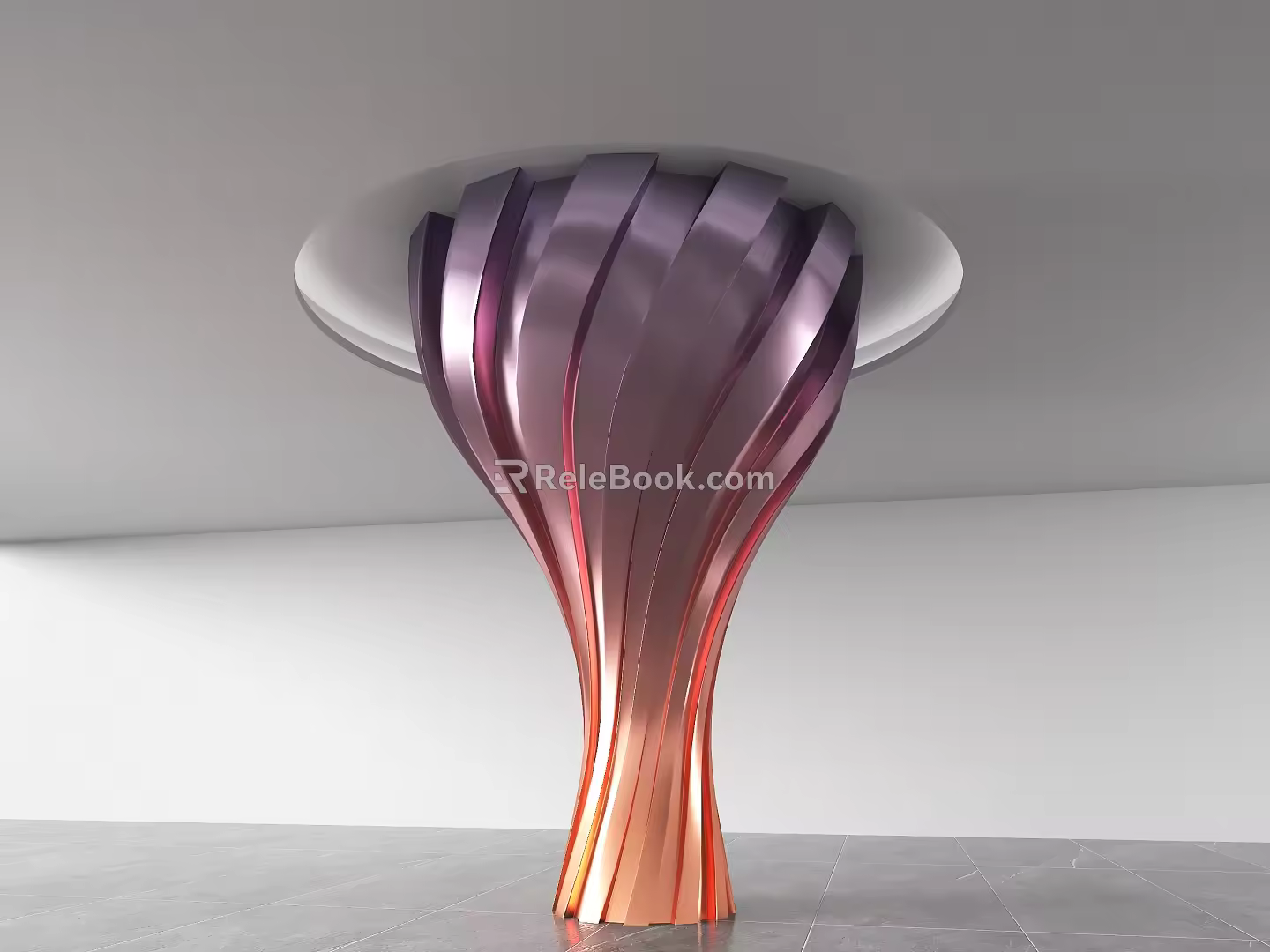 Modern Column 3d model