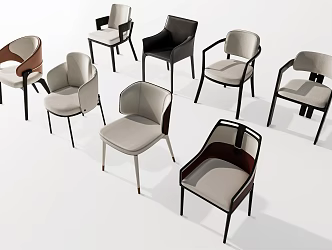 Modern Dining Chair 3d model