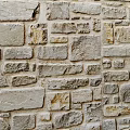 Rustic Wall With Natural Stonework Texture And Detailed Stone Surface Design