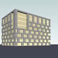Modern Office Building Exterior With Glass Windows And Contemporary Architectural Design