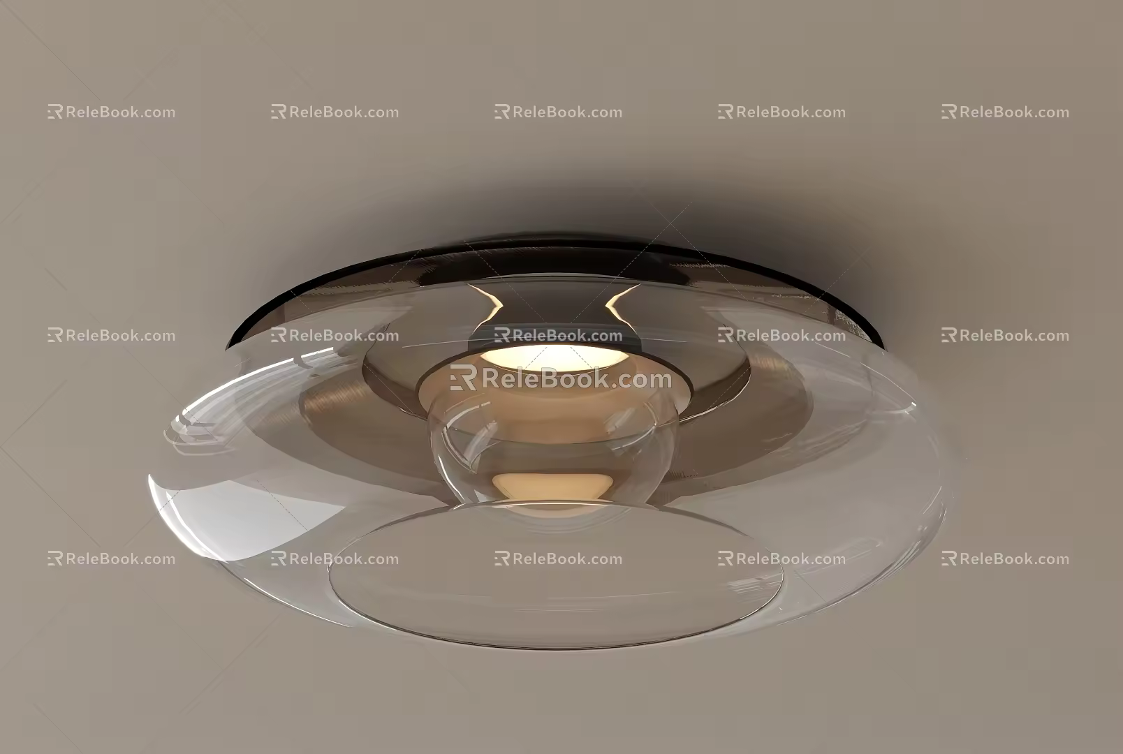 Modern Ceiling Lamp Bedroom Ceiling Lamp Cream Wind Ceiling Lamp Round Ceiling Lamp Children's Room Ceiling Lamp Flat Panel Lamp 3d model