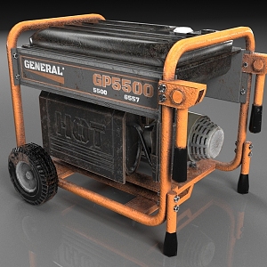 Generator power generation equipment 3d model