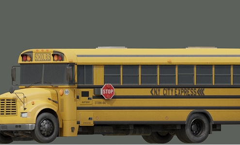 School bus 3d model