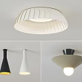Modern Stylish Ceiling Lights With Various Designs For Home Interior 3d model