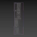 Modern Dark Bookcase With Arched Top Design Shelves Books And Decorative Items