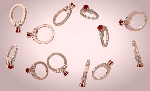 Ring Ruby 3d model