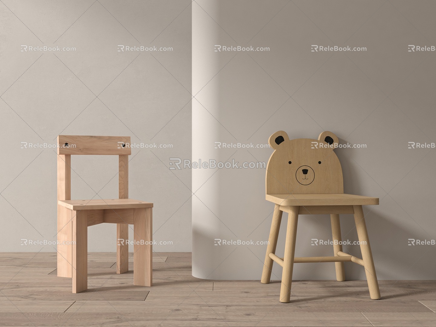 Dining table and chair model