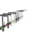 Modern Water Faucet Collection Featuring Various Designs And Color Options For Stylish Use