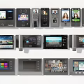 Crestron Various Smart Control Devices Including Touchscreen And Video Interface Panels