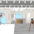 Shen Shen Photography Studio Display With Tripod Lighting Model Photo And Mannequin