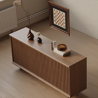 Modern Entrance Cabinet 3d model