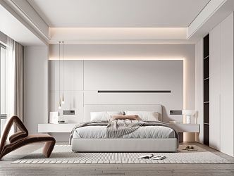 Modern Bedroom 3d model