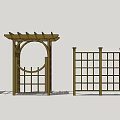 Various Pergola Designs With Wooden Frames Arched Tops And Latticed Panels For Gardens