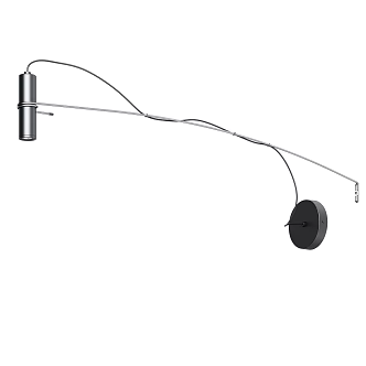 Luxcambra modern wall lamp minimalist wall lamp metal wall lamp Bauhaus wall lamp industrial wind wall lamp long strip wall lamp 3d model