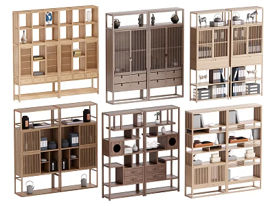 New Chinese Antique Rack 3d model