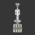 Modern fighter sci-fighter space fighter 3d model
