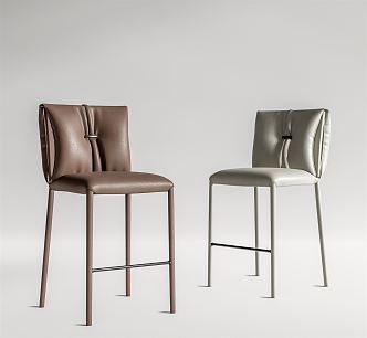 Modern Bar Chair 3d model