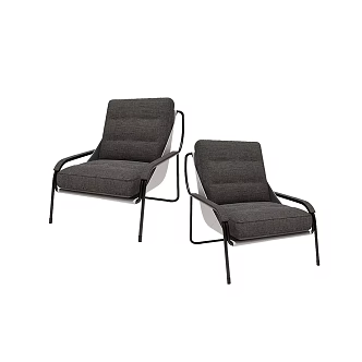 Modern Reclining Chair Leisure Chair 3d model
