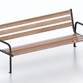 Public Chair Park Chair Outdoor Chair Leisure Chair Park Bench Public Bench Outdoor Bench 3d model