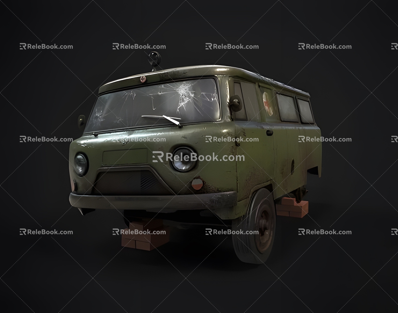 Realistic old car modern car car car car luxury car abandoned car old car motor vehicle vehicle tire 3d model