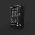 Smart Vending Machine With Multiple Product Slots Digital Display And Automatic Dispensing 3d model