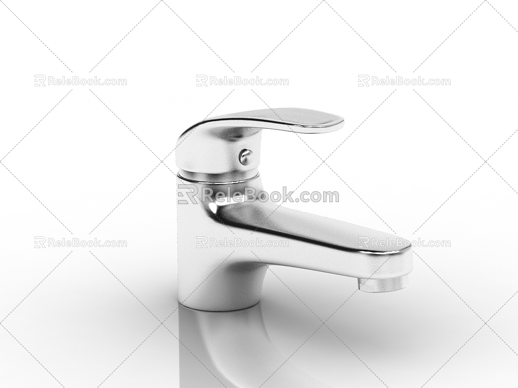 Faucet zinc alloy faucet 3d model