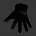 Artistic Gray Glove Sculptures Sculpted In Minimalist Style With Smooth Surface