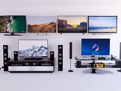 Modern TV model