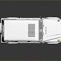 Shiny Metallic Silver SUV Vehicle Featuring Glossy Body And Large Alloy Wheels