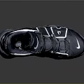 Nike High Top Sneakers With AIR Lettering And White Swoosh Logo