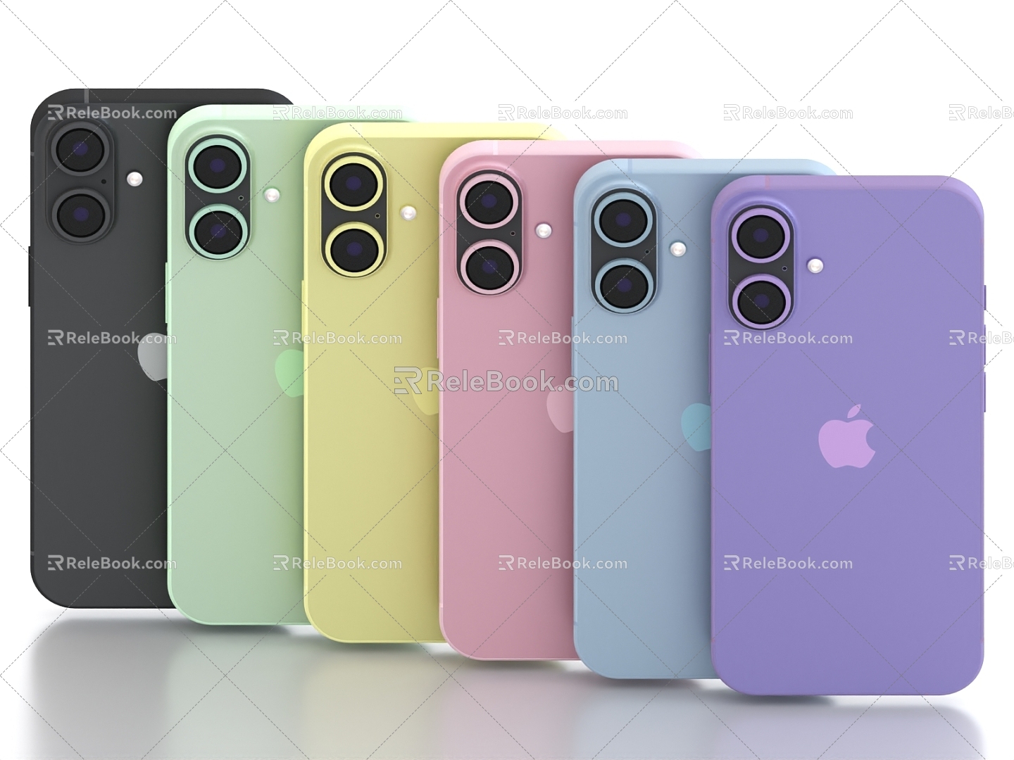 iphone16 Apple 16 Apple Mobile Phone Smartphone 3d model