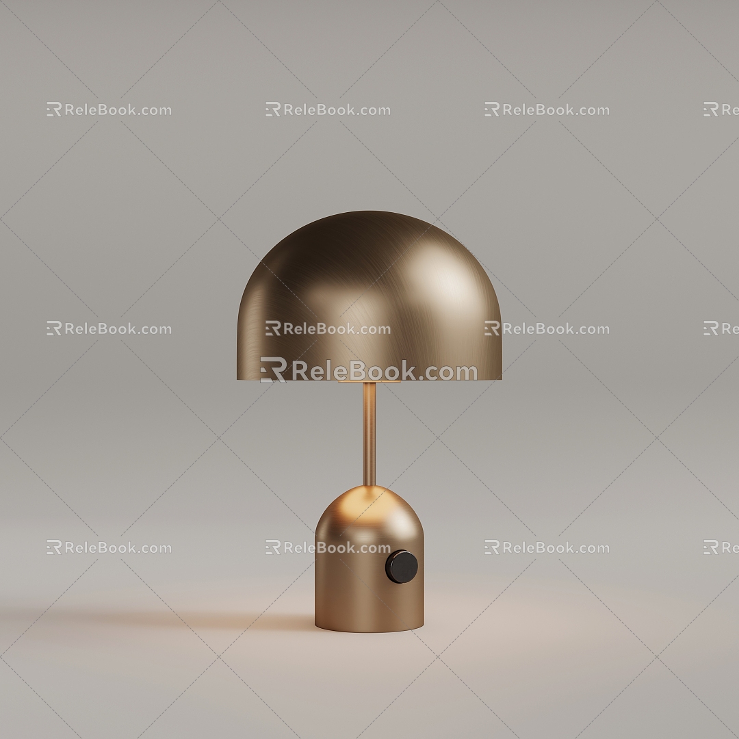 Table Lamp Modern Metal Table Lamp 3d model