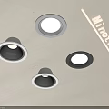 Modern Interior Ceiling Recessed Downlights and Spotlights with Minotti Design 3d model